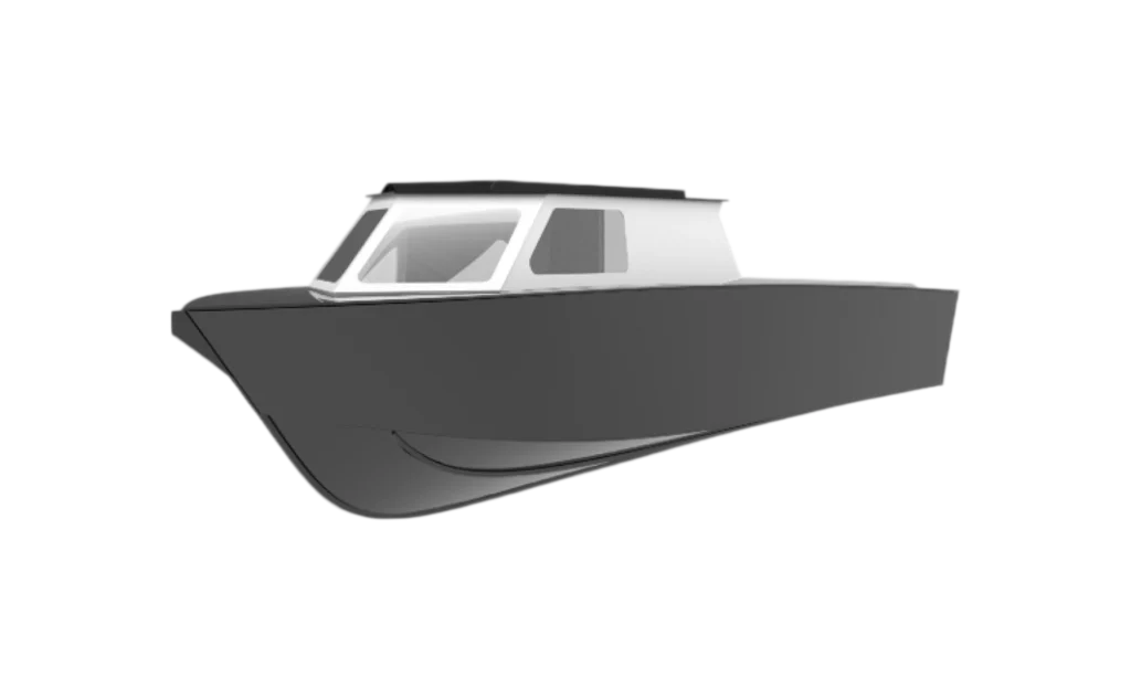 730 Work — workboat cabinata HDPE 7,30 metri