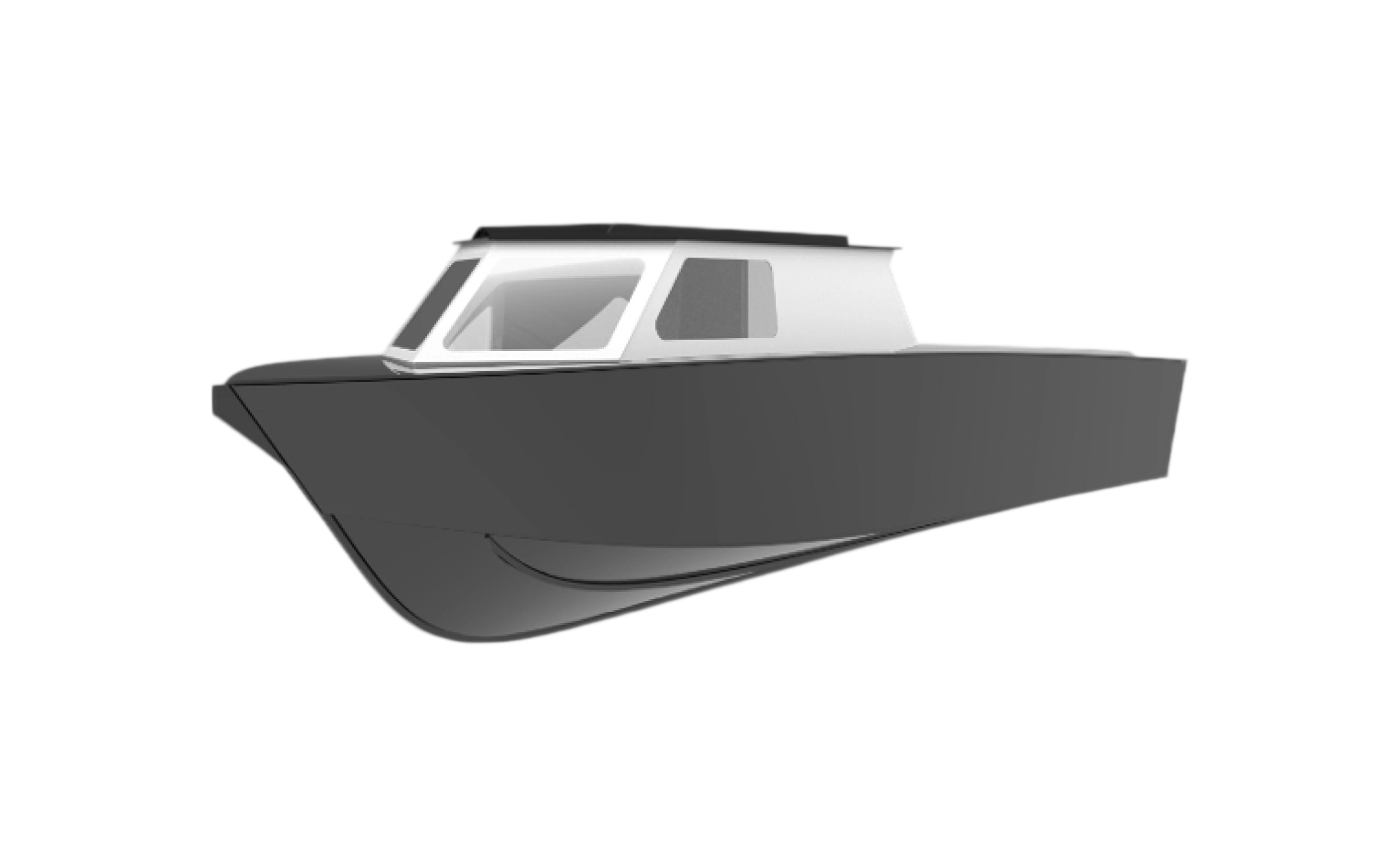 730 Work — workboat cabinata HDPE 7,30 metri