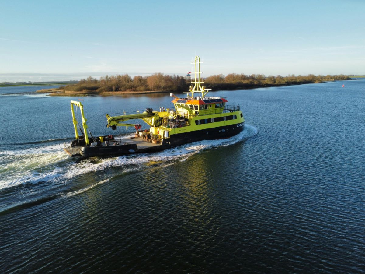 Service boat professionale in HDPE